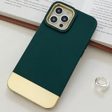 Dual Contrast Plating iPhone Case - HoHo Cases For iPhone 11 / Dark Green