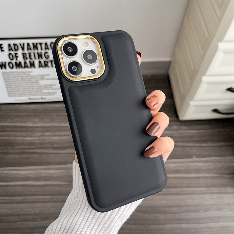 Luxury Cushion Silicone iPhone Case - HoHo Cases