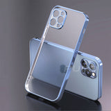 Plating Matte Transparent iPhone Case - HoHo Cases