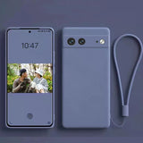 Soft Liquid Silicone Google Pixel Case - HoHo Cases For Google Pixel 8 / Gray