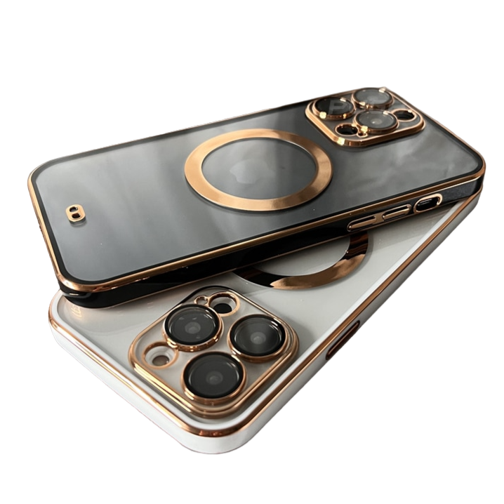 6D Plating Clear MagSafe iPhone Case - HoHo Cases