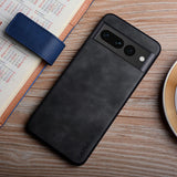 Silk Touch Matte Leather Google Pixel Case - HoHo Cases Google Pixel 7 Pro / Dark Grey