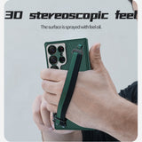 Metal-Lens Frame Luxury Strap Samsung Galaxy 23 Case - HoHo Cases