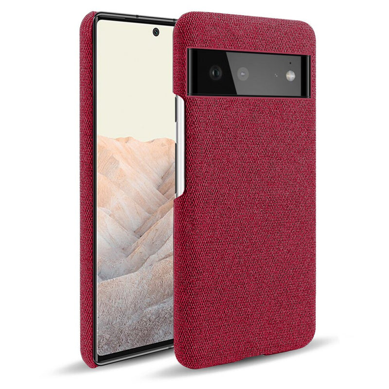 Luxury Fabric Google Pixel Case - HoHo Cases For Google Pixel 7 / Red