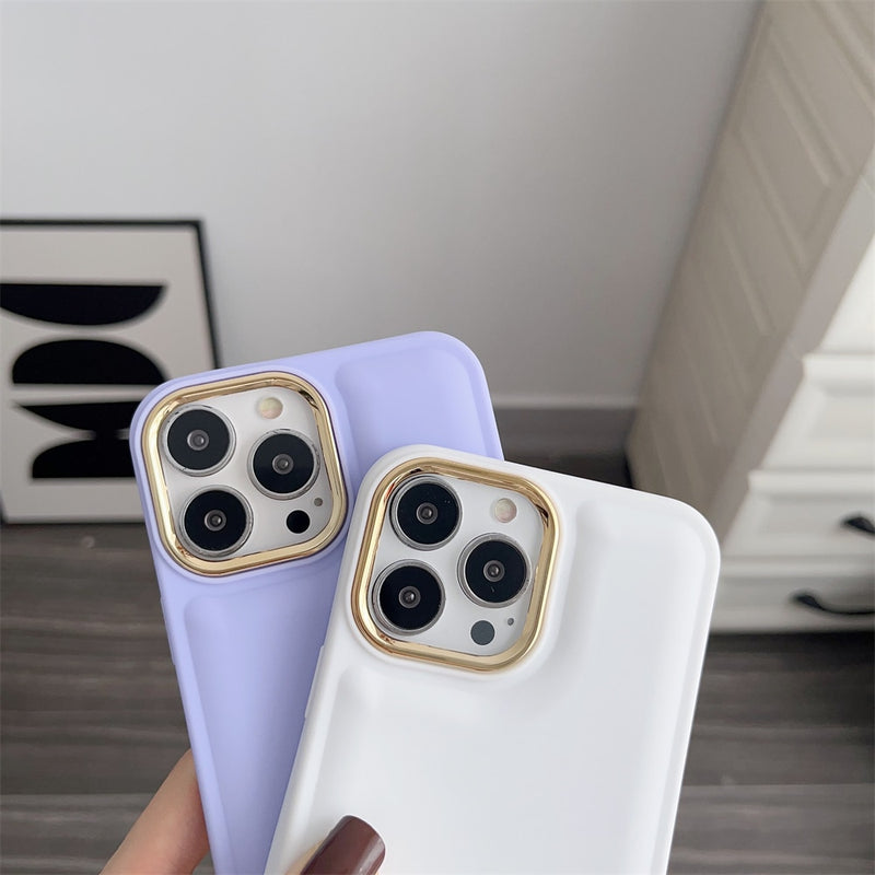 Luxury Cushion Silicone iPhone Case - HoHo Cases