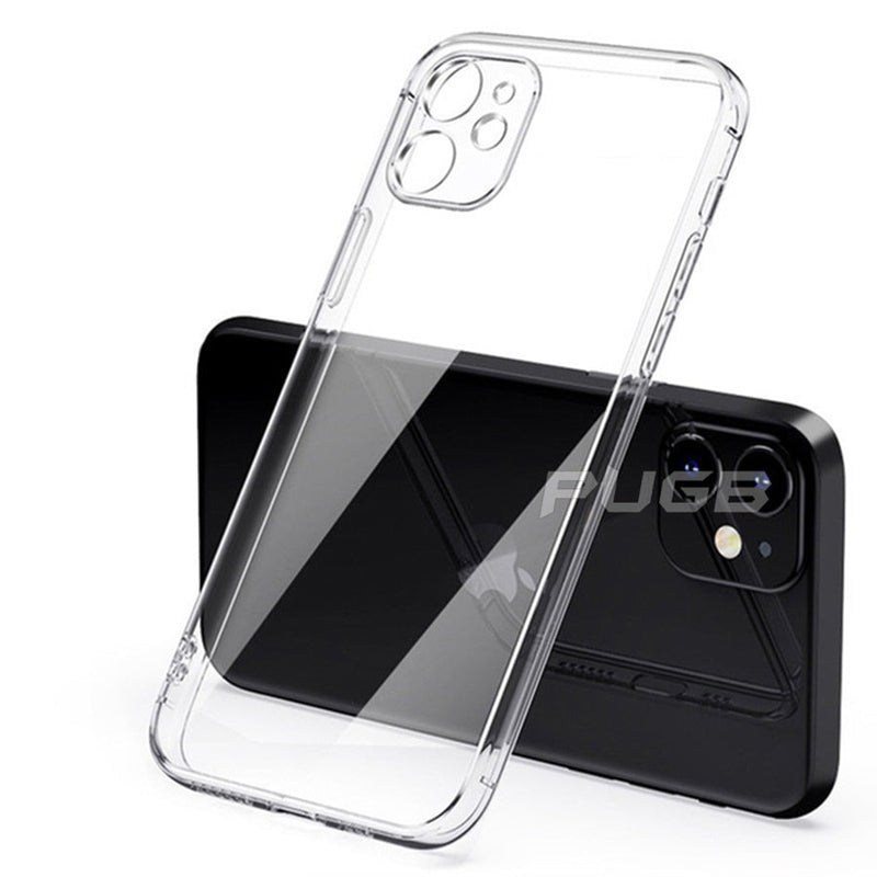 Soft Silicone Classic Transparent iPhone Case - HoHo Cases