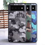 Camouflage Leather Soft TPU Google Pixel Case - HoHo Cases