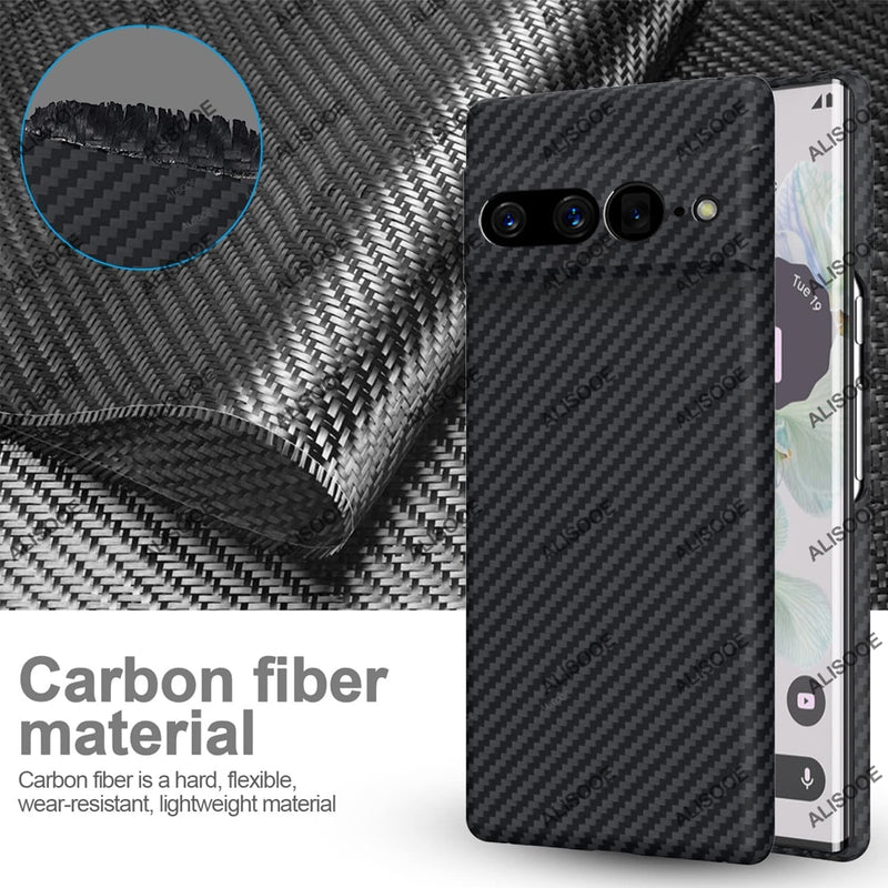 Classic Carbon Fiber Google Pixel Case - HoHo Cases