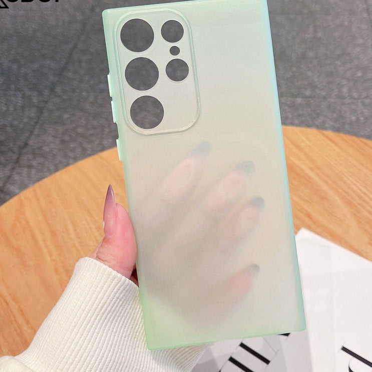 Matte Transparent Ultra Thin Samsung Case - HoHo Cases