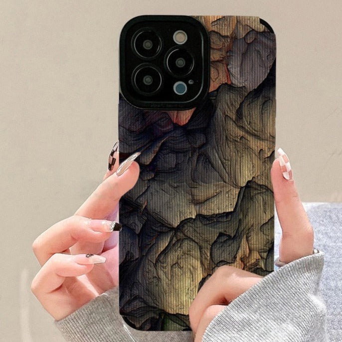 Fashion Marbling Inked Pattern iPhone Case - HoHo Cases