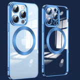 Luxury Transparent Plating Magsafe iPhone Case - HoHo Cases