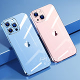 Soft Silicone Classic Transparent iPhone Case - HoHo Cases