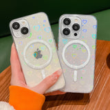 Laser Holographic Love Heart iPhone Cover - HoHo Cases