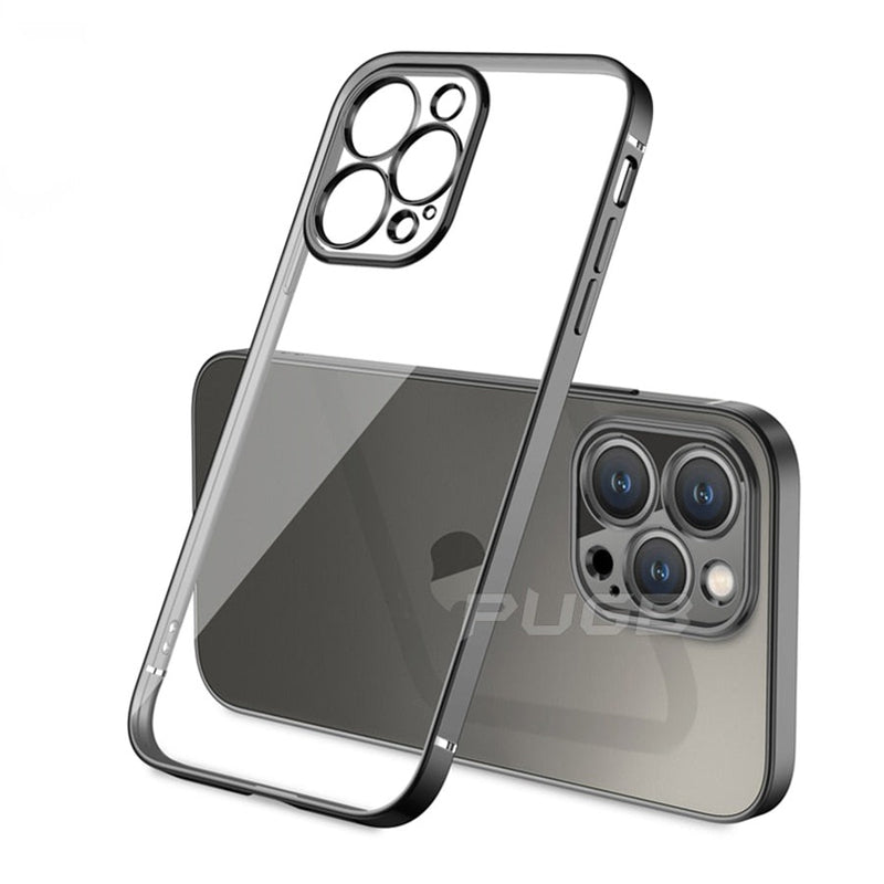 Soft Silicone Classic Transparent iPhone Case - HoHo Cases