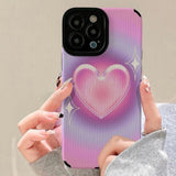 Fashion Pink Love Heart iPhone Case - HoHo Cases