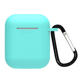 Candy Color Silicone Apple AirPods Case with Hooks - HoHo Cases
